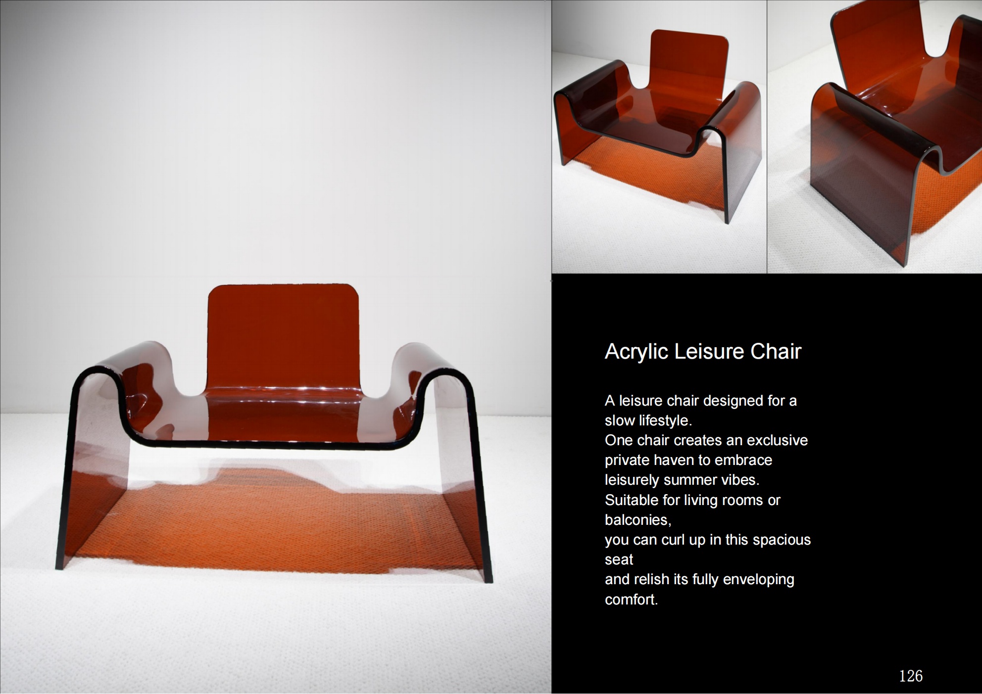 Acrylic Leisure Chair